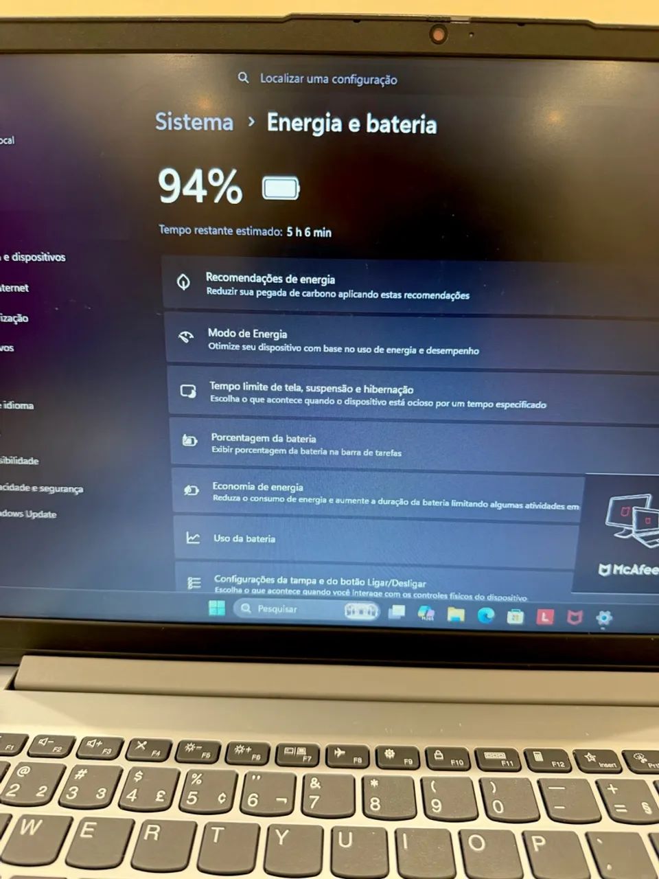 Notebook Lenovo i3 de 12 Geração  - Foto 5