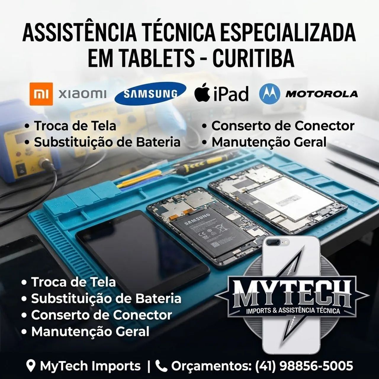 Conserto de Tablet em Curitiba