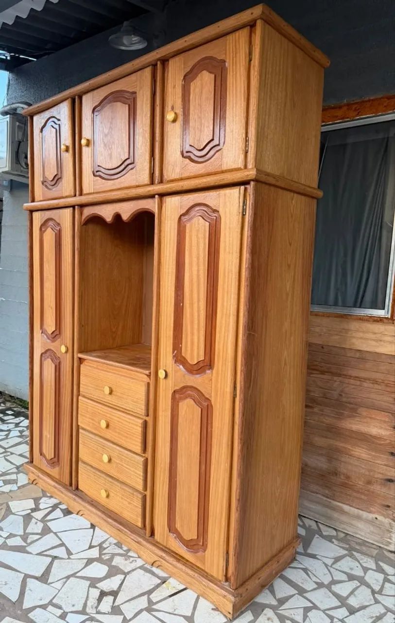 Guarda roupa em madeira  - Foto 2
