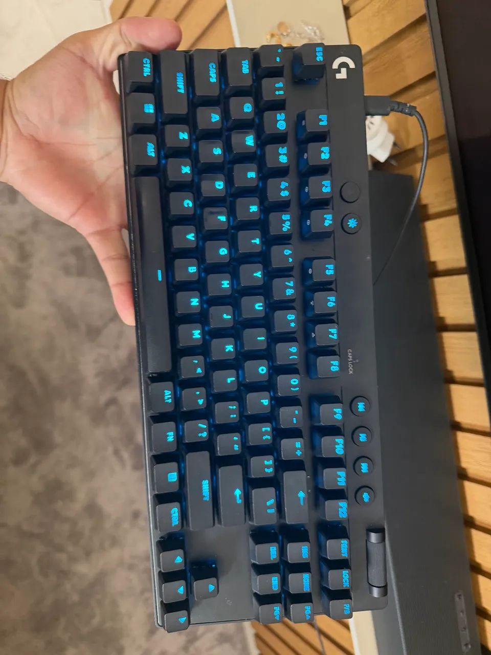 TECLADO LOGITECH G PRO X TKL RAPID MAGNÉTICO  - Foto 4
