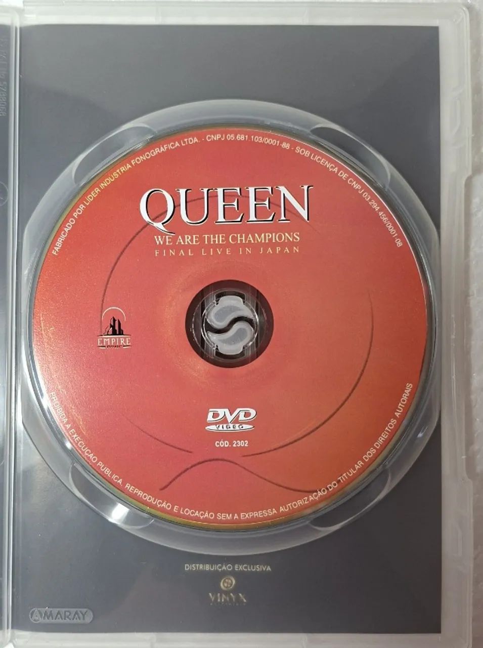 DVD Queen - We Are The Champions: Final Live In Japan/ Usado - CDs