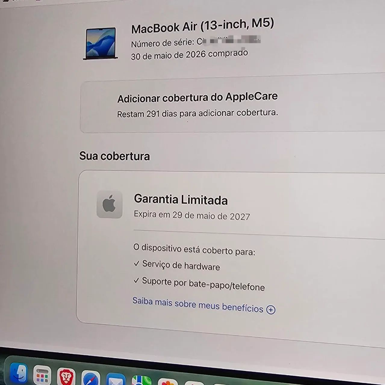 Macbook air M5 - na garantia! 512gb 16RAM - Foto 4