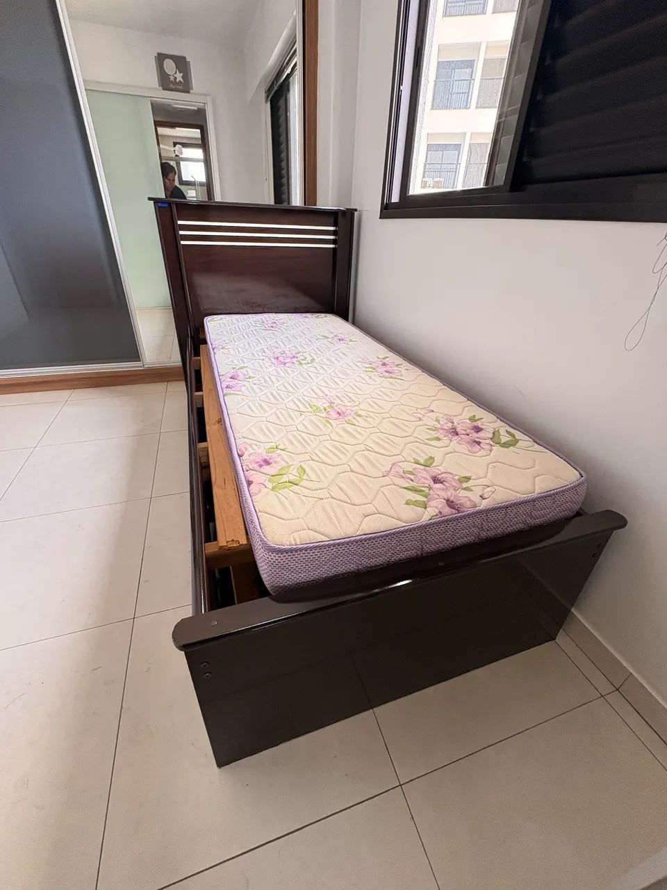 Cama solteiro com gaveteiro  - Foto 2