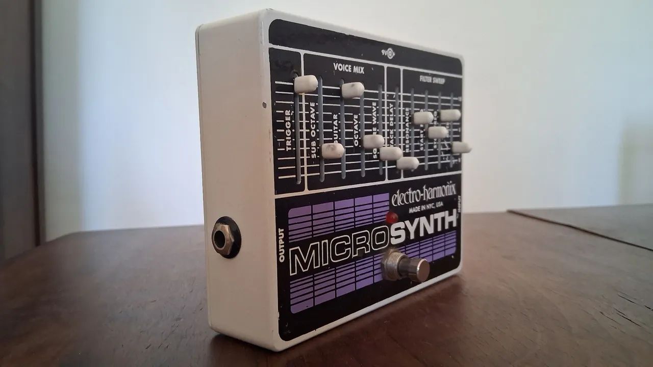 Pedal Electro Harmonix Micro Synth guitarra - Foto 3