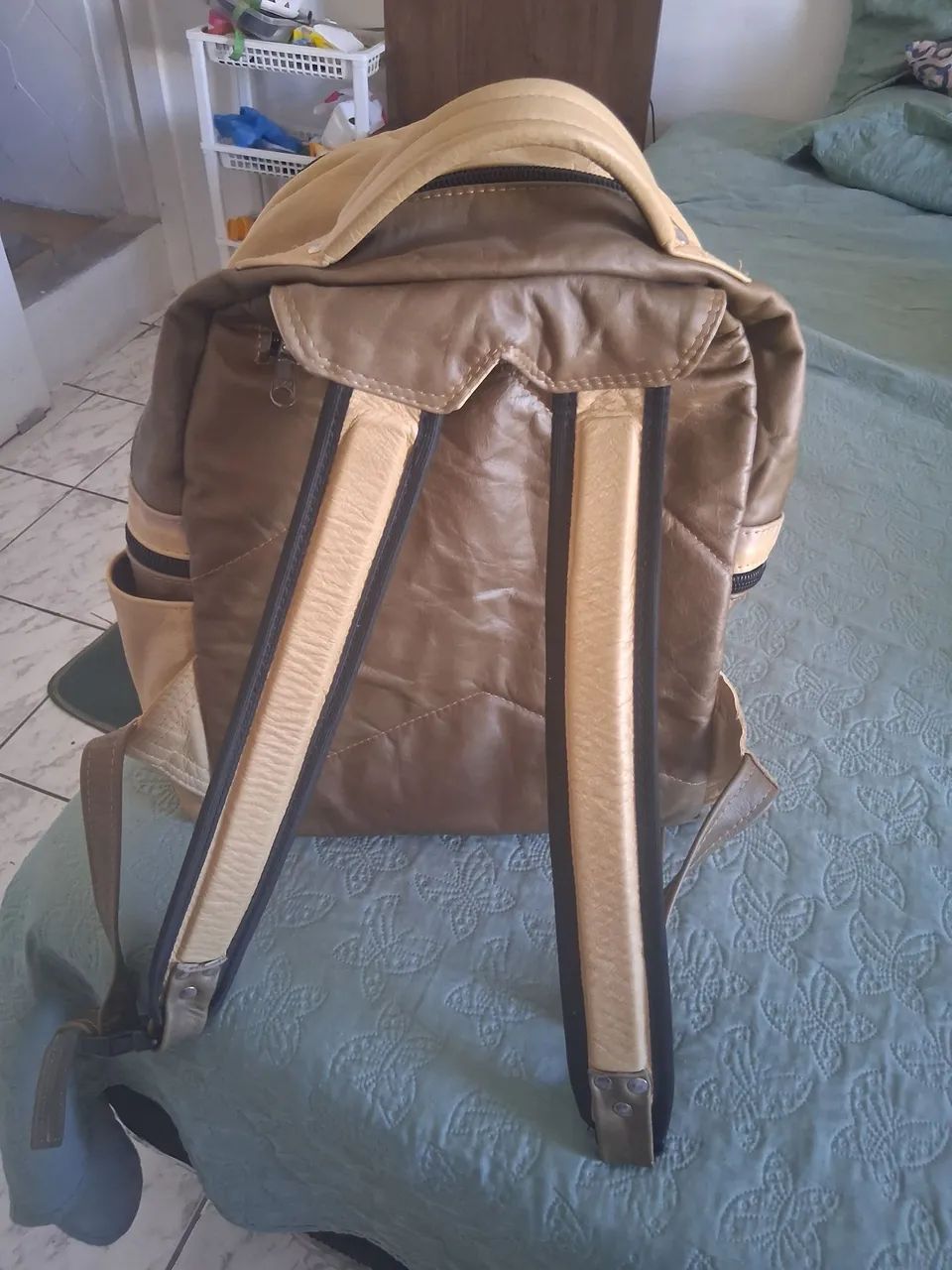 mochila de couro legitimo - Foto 2