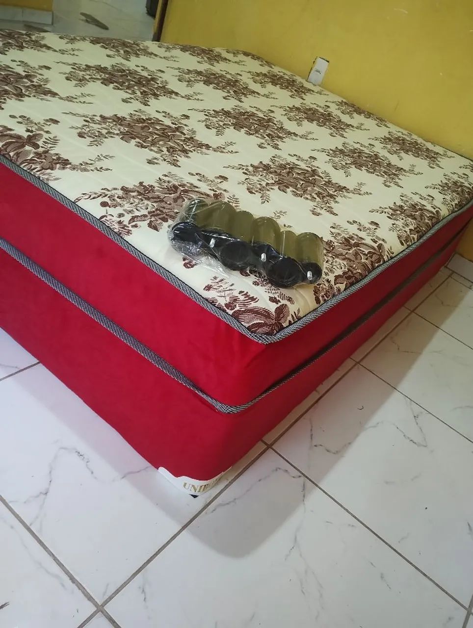 Cama box de casal espuma 400 ou molas 470 entrega grátis  - Foto 4