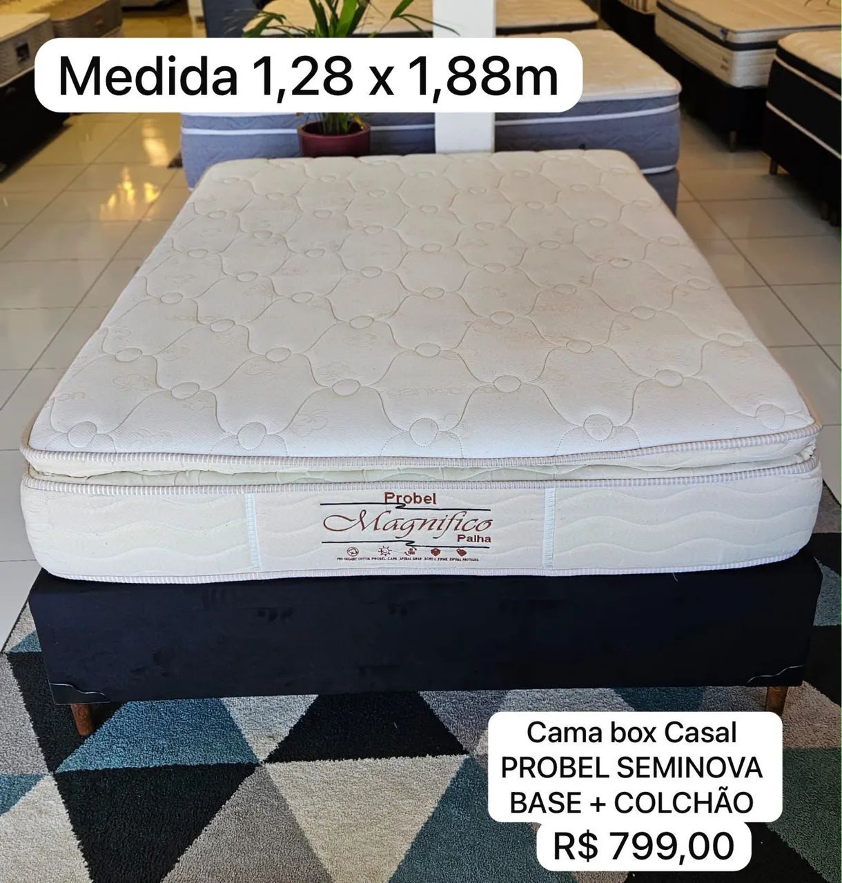 Cama box Casal 