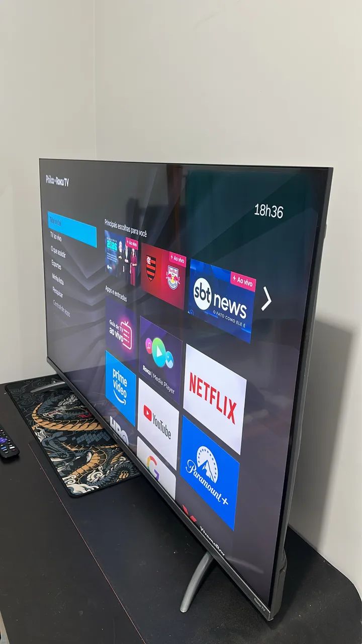 Tv smart 55 polegadas 4k - Foto 3