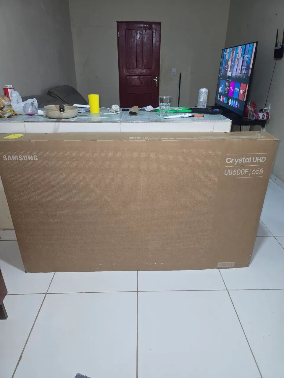 VENDE-SE TV SAMSUNG 65 POLEGADAS NA CAIXA E COM NOTA FISCAL 