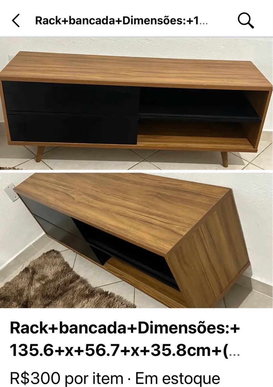 Rack bancada 