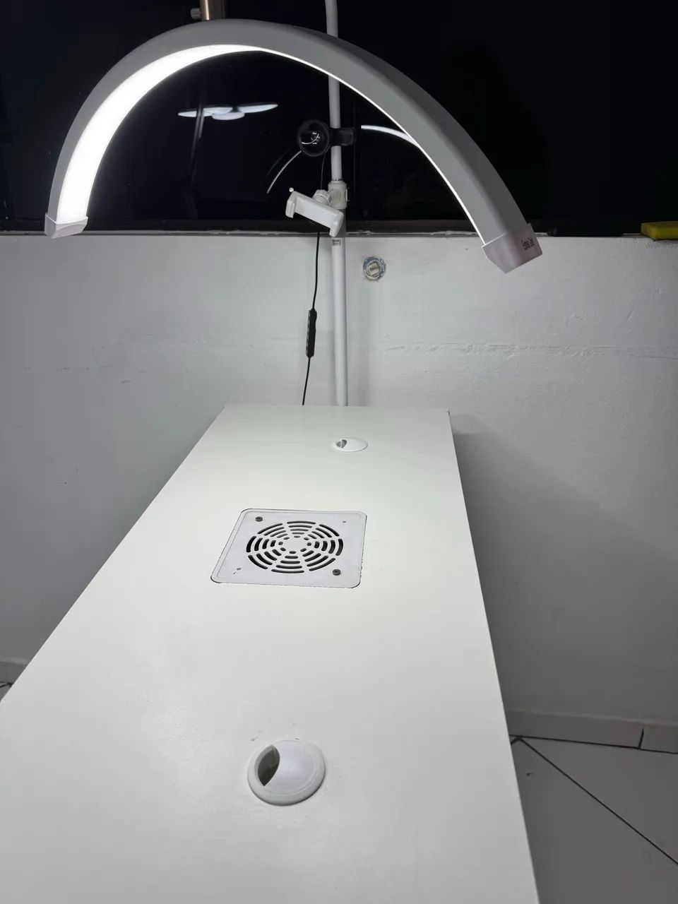 mesa para nails com sugador embutido  - Foto 3