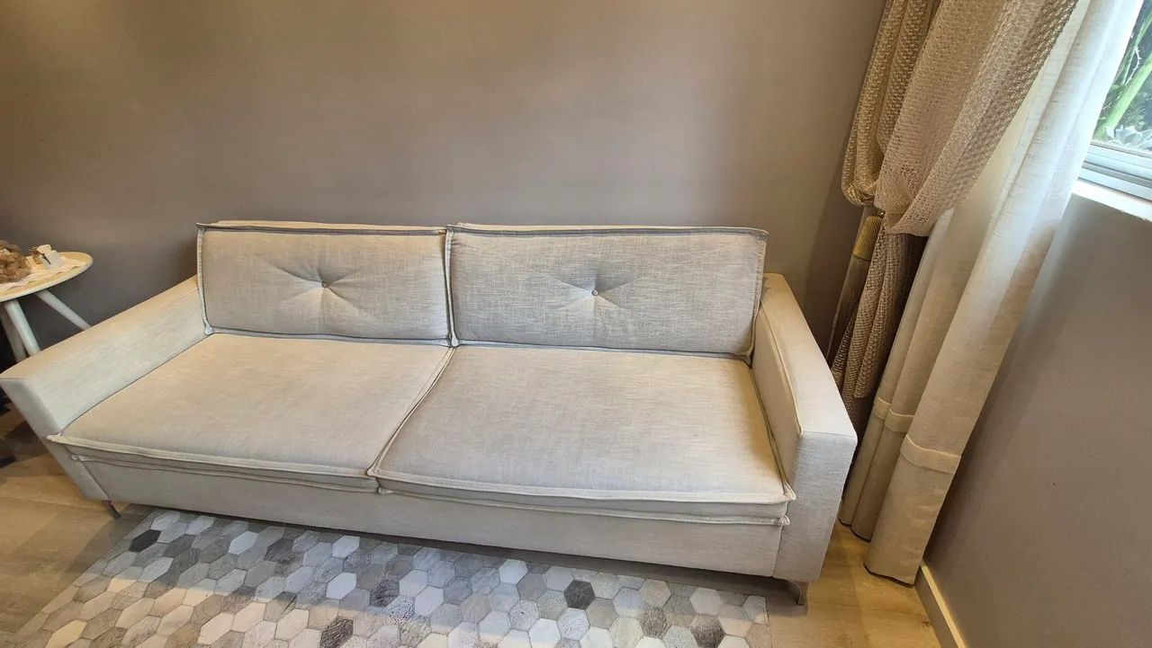 Sofá tecido em linho - Foto 2
