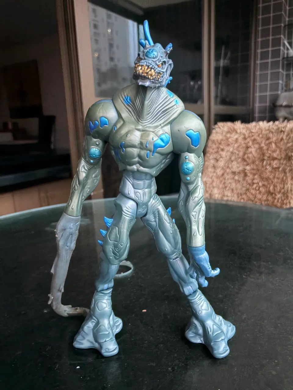 Boneco elementor agua (vilão max steel)