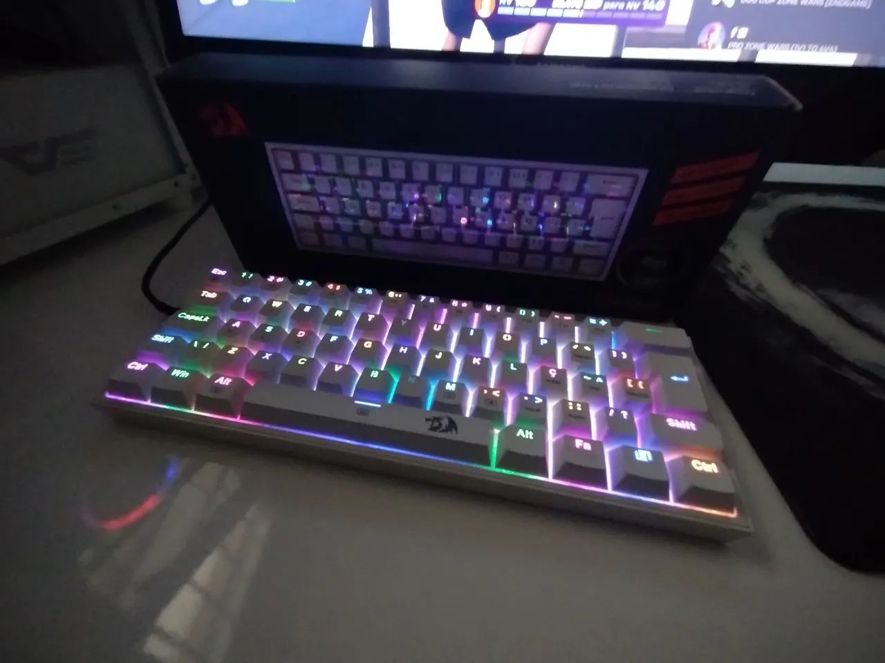 Teclado redragon fizz - Foto 3