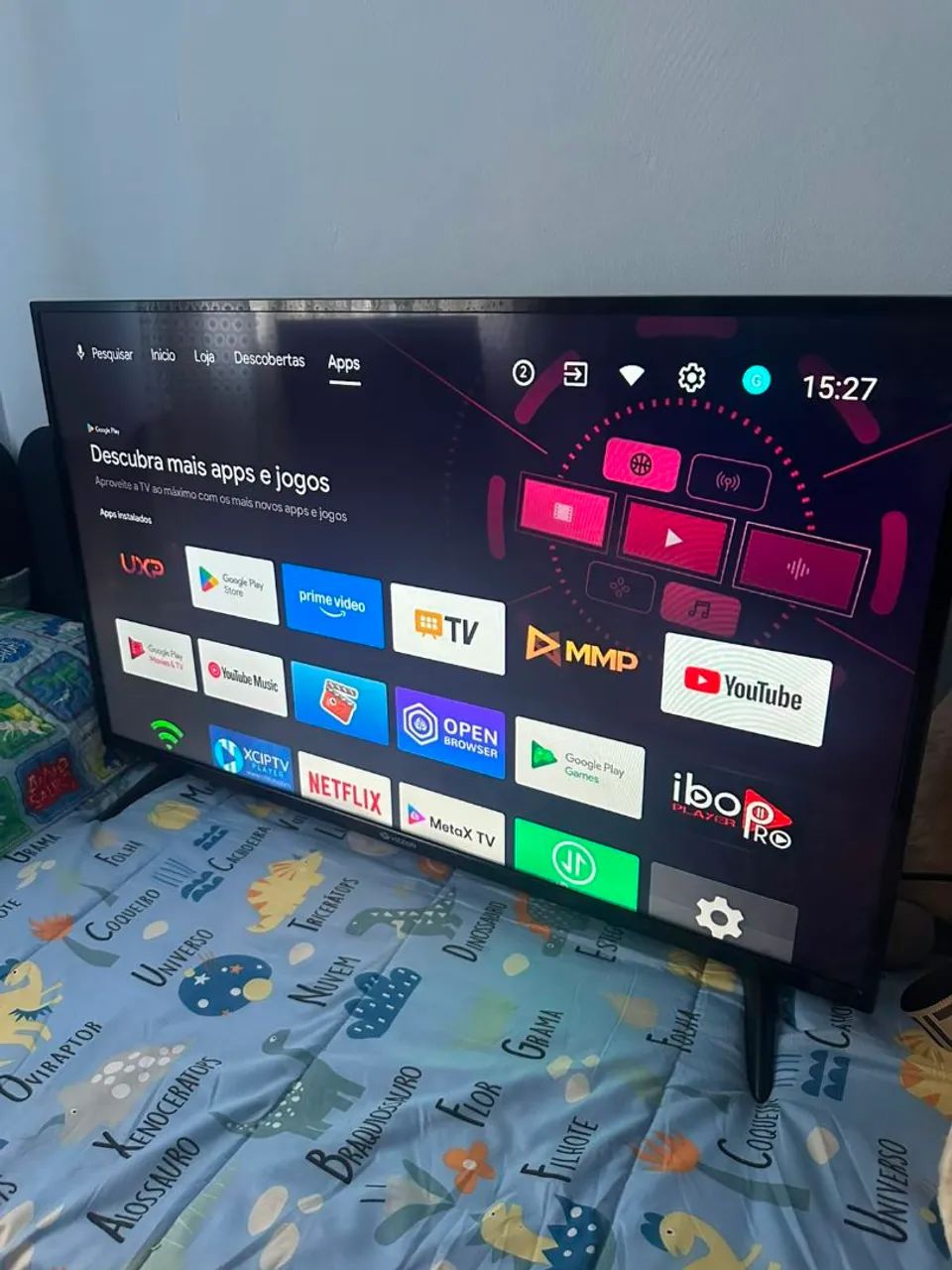 Tv SMART 43 semi nova 999$