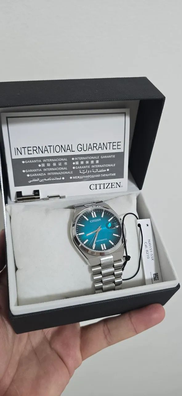 Relógio citizen tsuyosa 