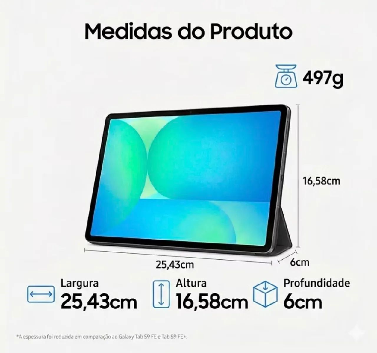 Tablet Samsung Galaxy Tab S10 Fe 128gb 8gb Ram Tela 10.9 - Foto 4