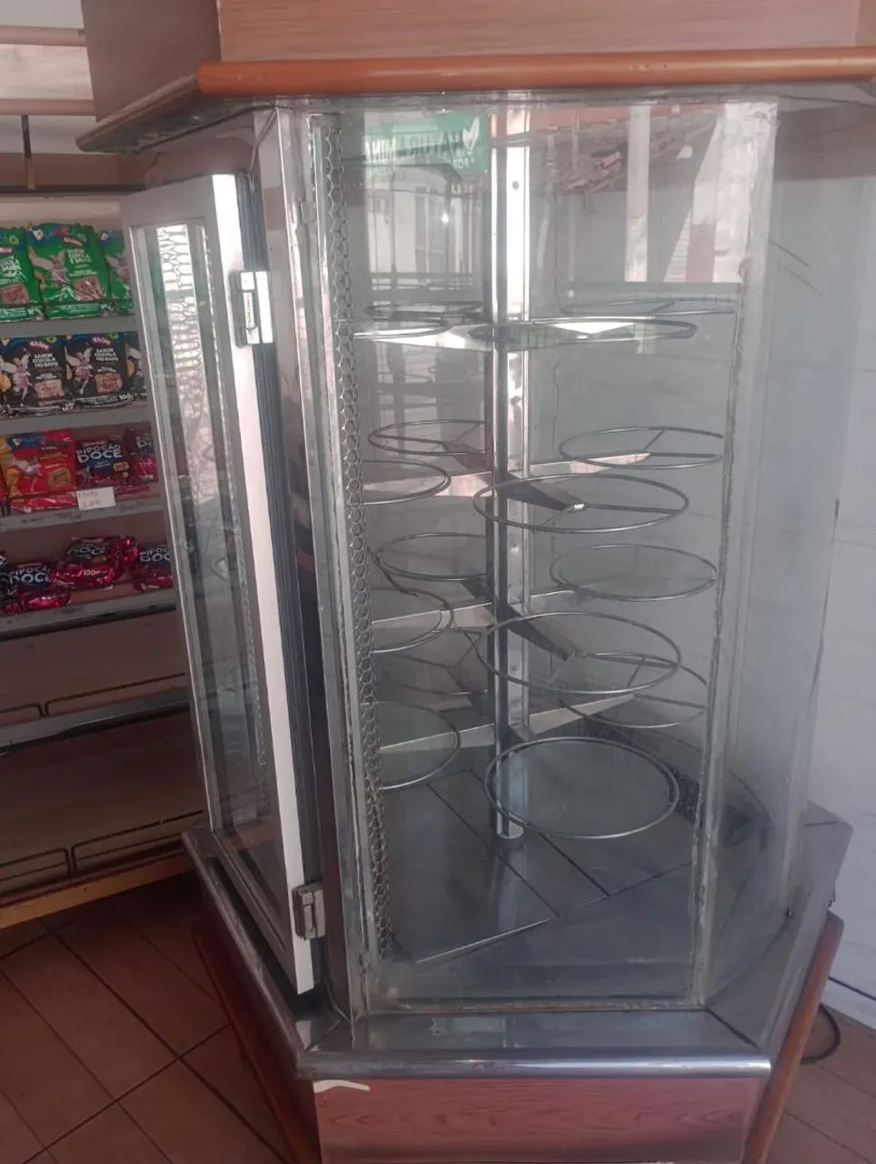 Expositor de bolo giratória  - Foto 3