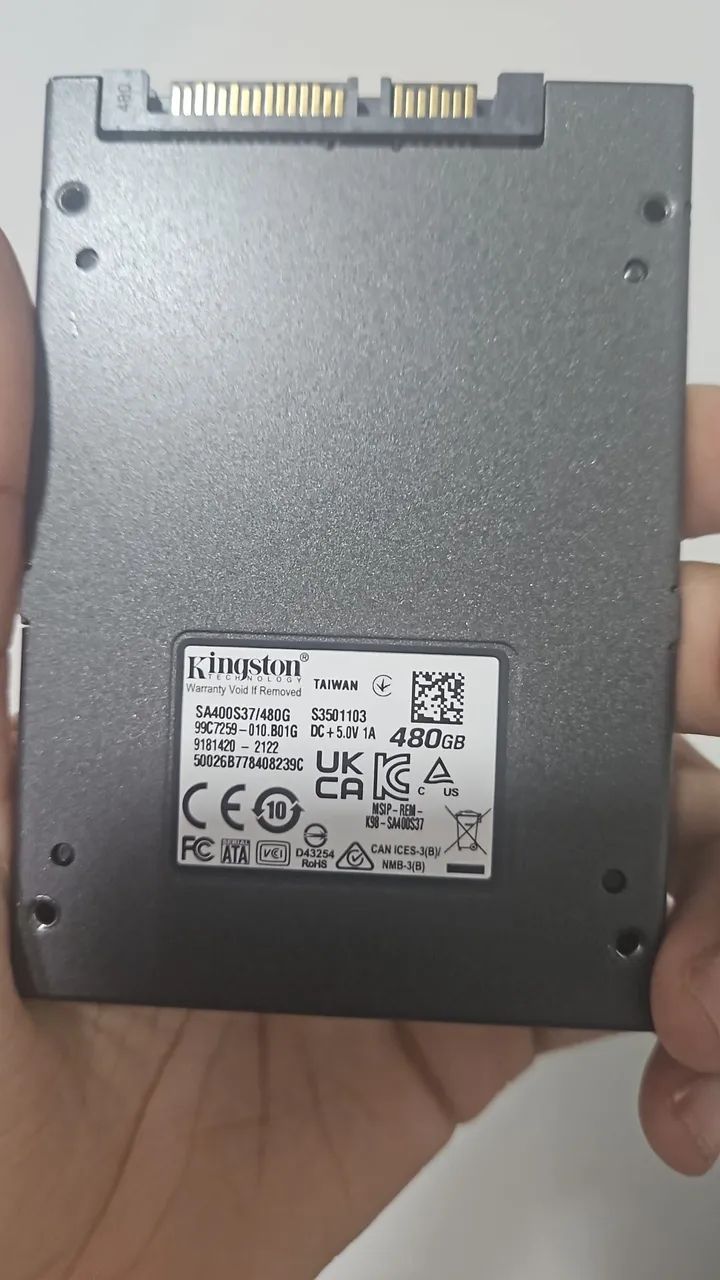 Ssd kingston 480gb - Foto 2