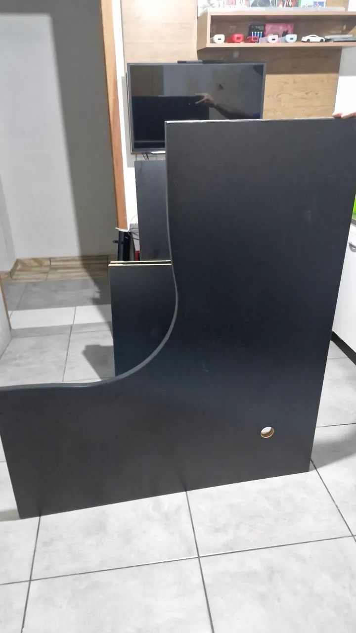 Mesa em L em estado de nova, ja desmontada. - Foto 3