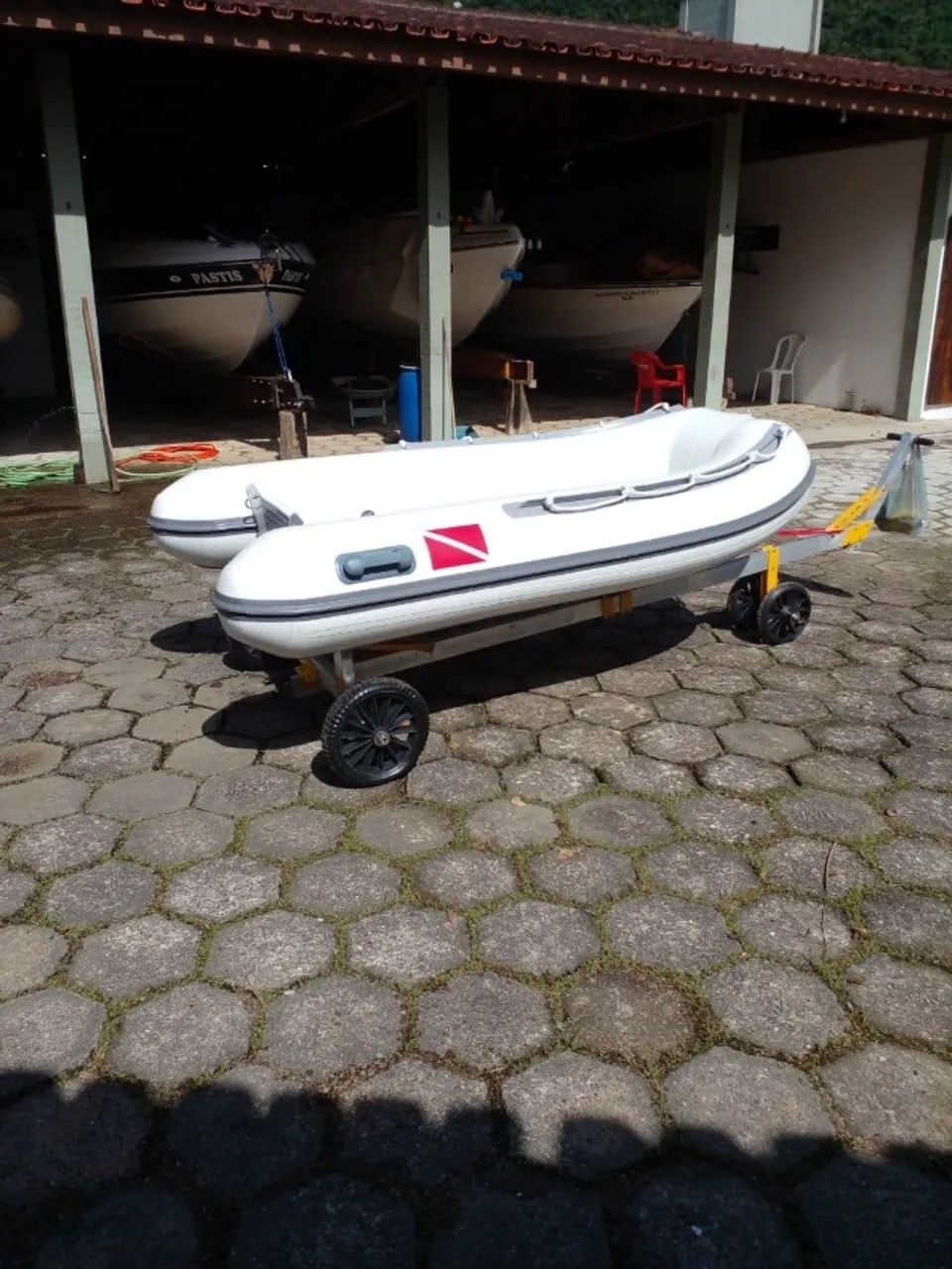 Bote 2,4 mt 2024 (novo) com motor Mercury 5,0 hp 2024, e carretinha de aluminio  - Foto 6