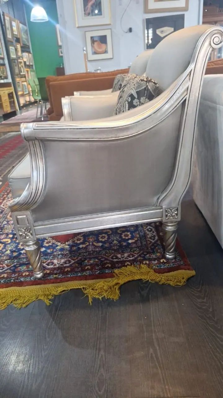 Par de poltronas classicas - Foto 5
