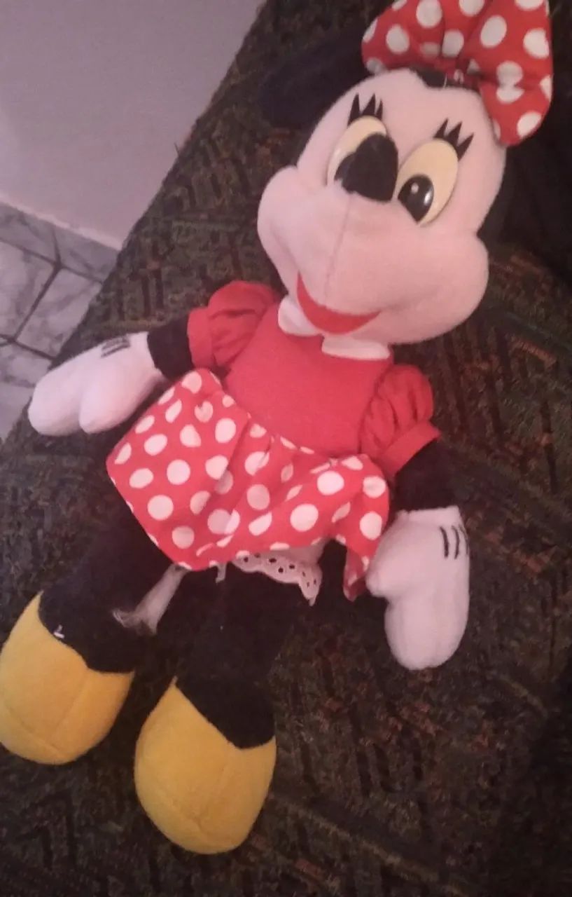 Boneca antiga Minnie Mouse  - Foto 4