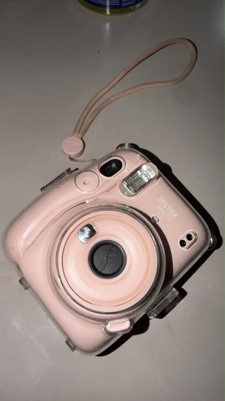 câmera instax 11 mini rosa