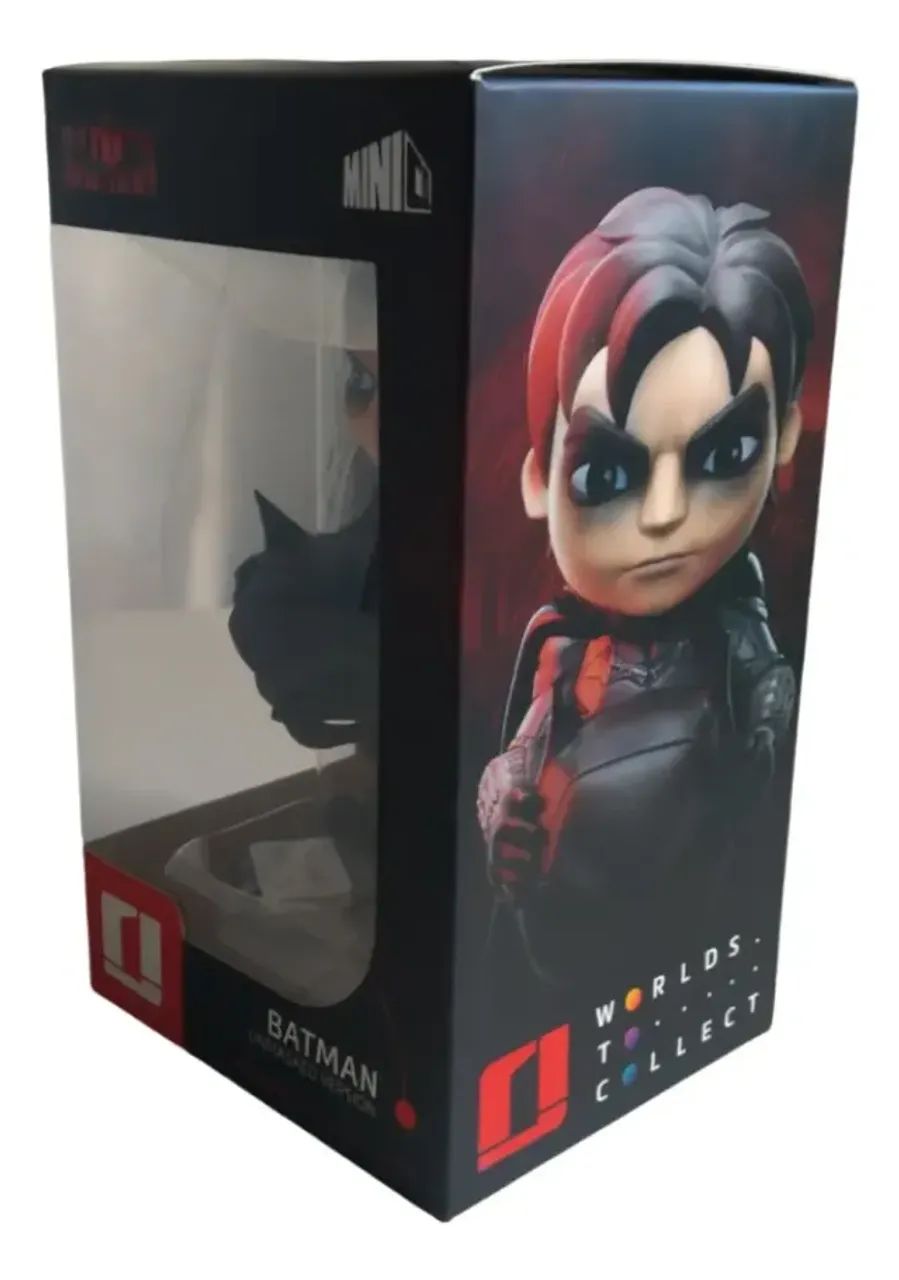 Minico Movie 2022 Batman Unmasked Version - Original Iron Studios (16cm) - Foto 2