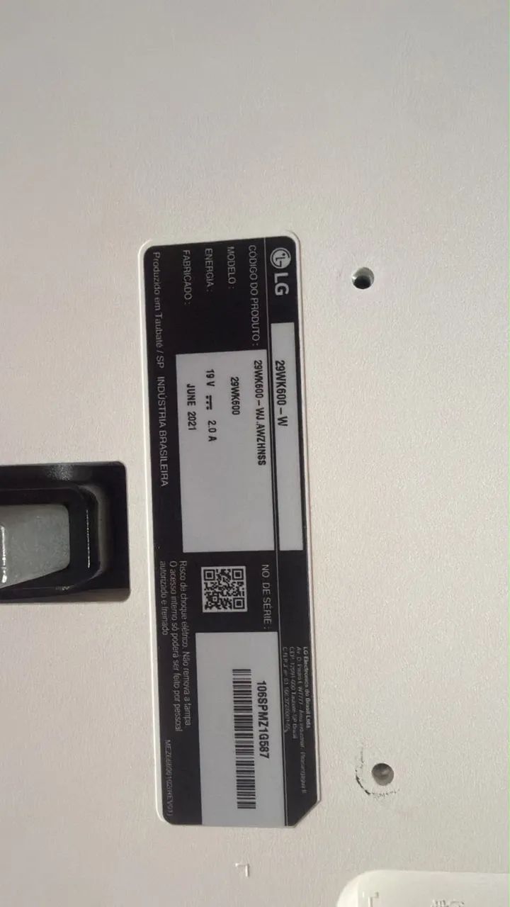 Monitor LG UltraWide 29? - Modelo 29WK600-W - Foto 4