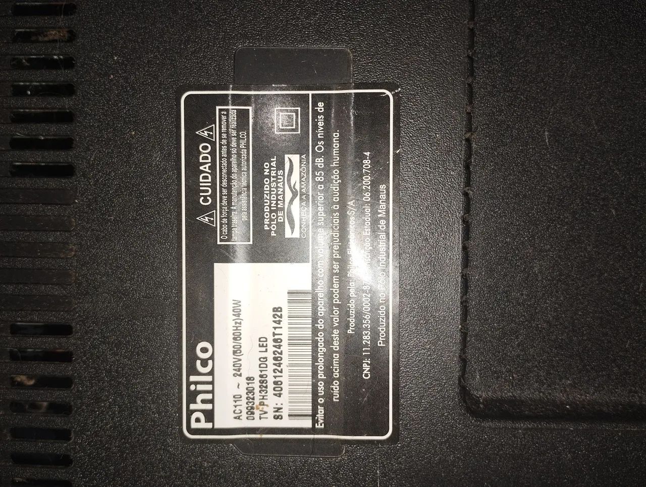 TV com defeito (Philco) - Foto 3
