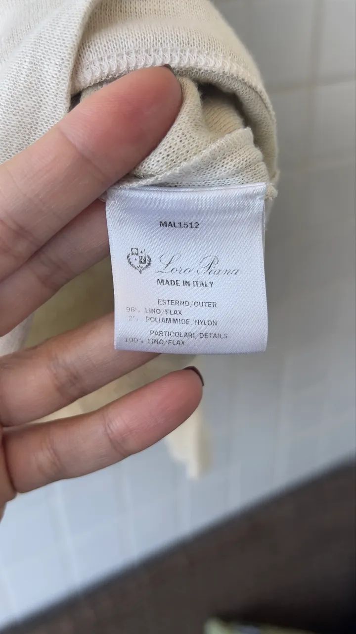 Conjunto Loro Piana linho - Foto 5