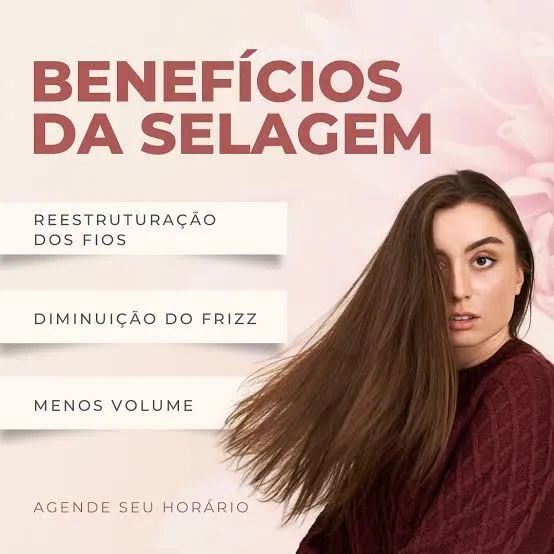 Selagem alisamento agenda aberta 