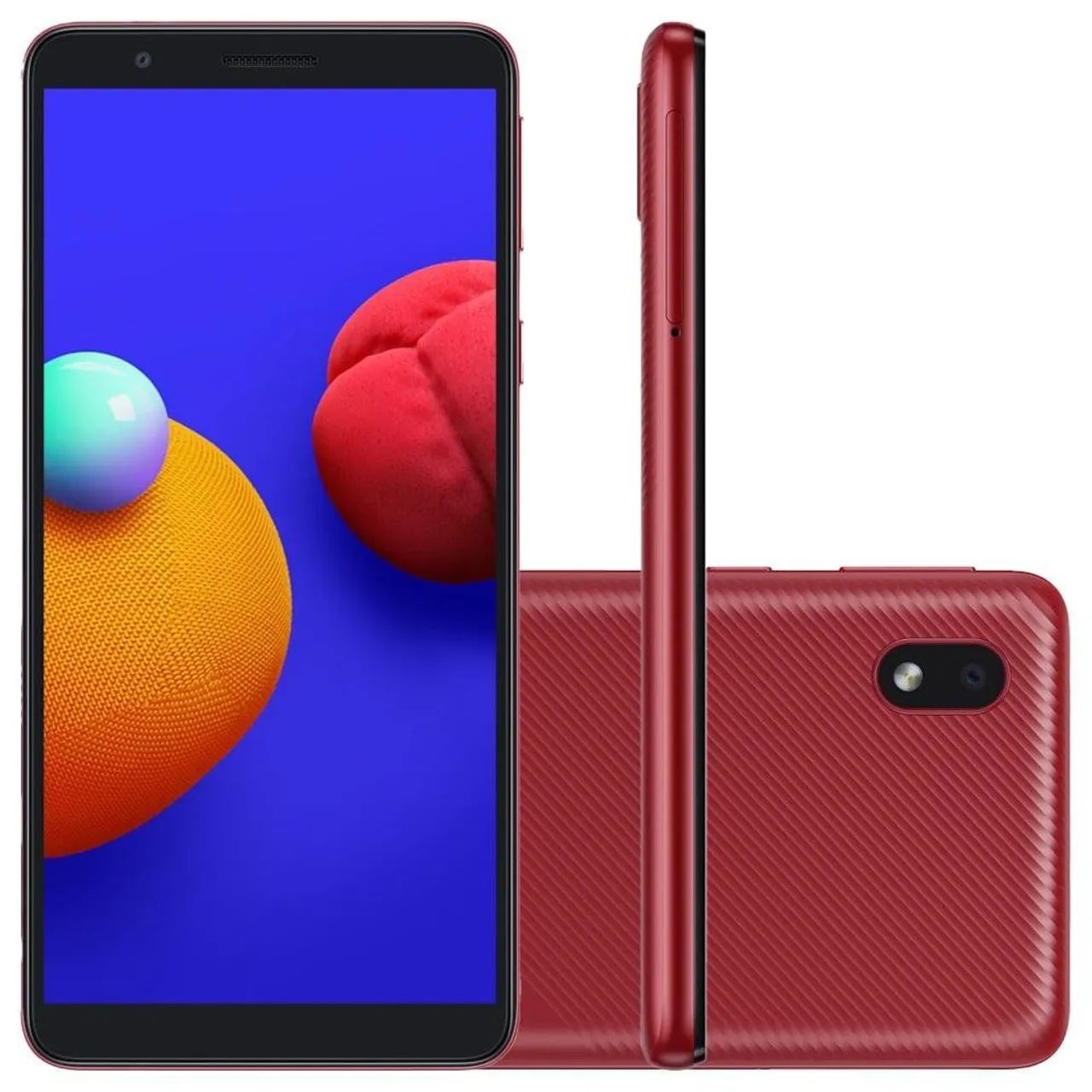 Samsung galaxy A01 core vermelho capa e carregador  - Foto 5