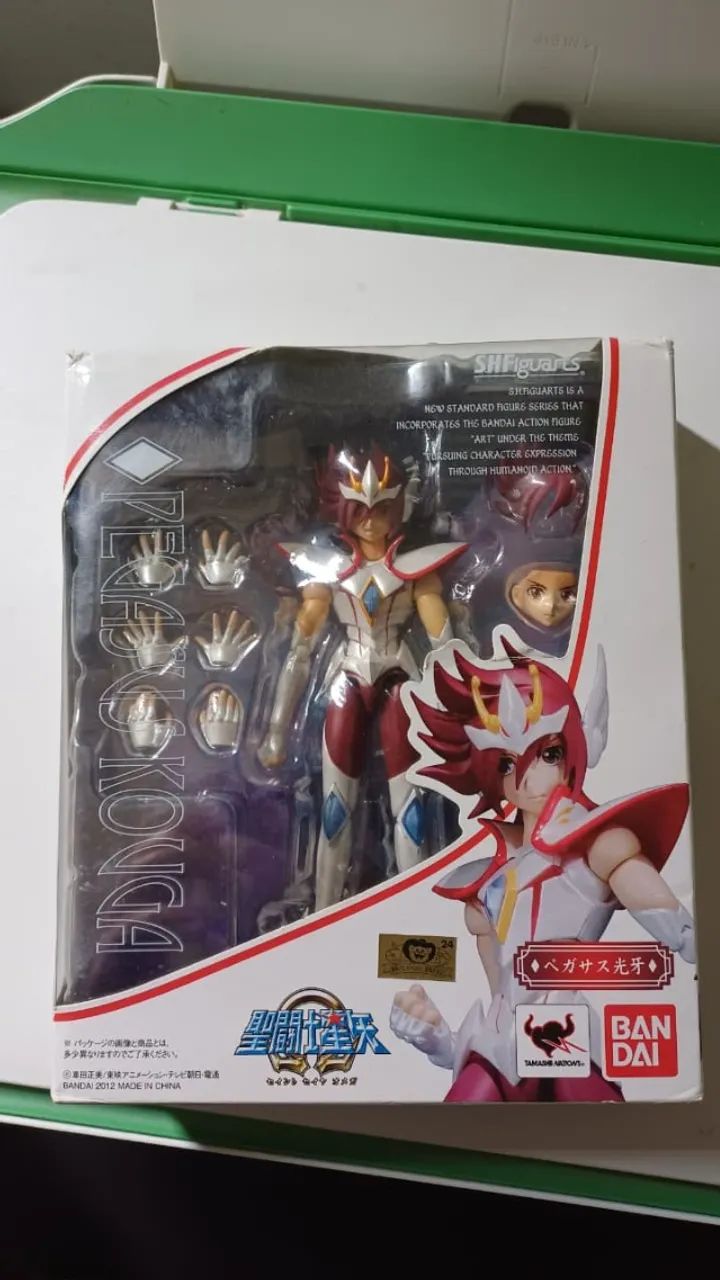 Kouga de Pégaso Cavaleiros do Zodiaco SHF SH Figuarts