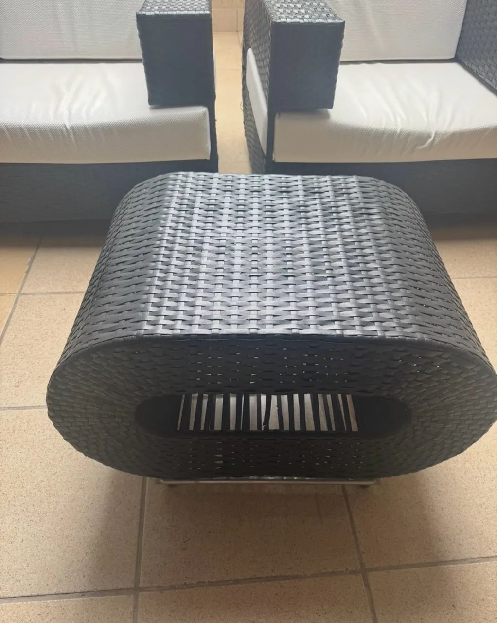 Cadeiras e mesa de fibra náutica  - Foto 4