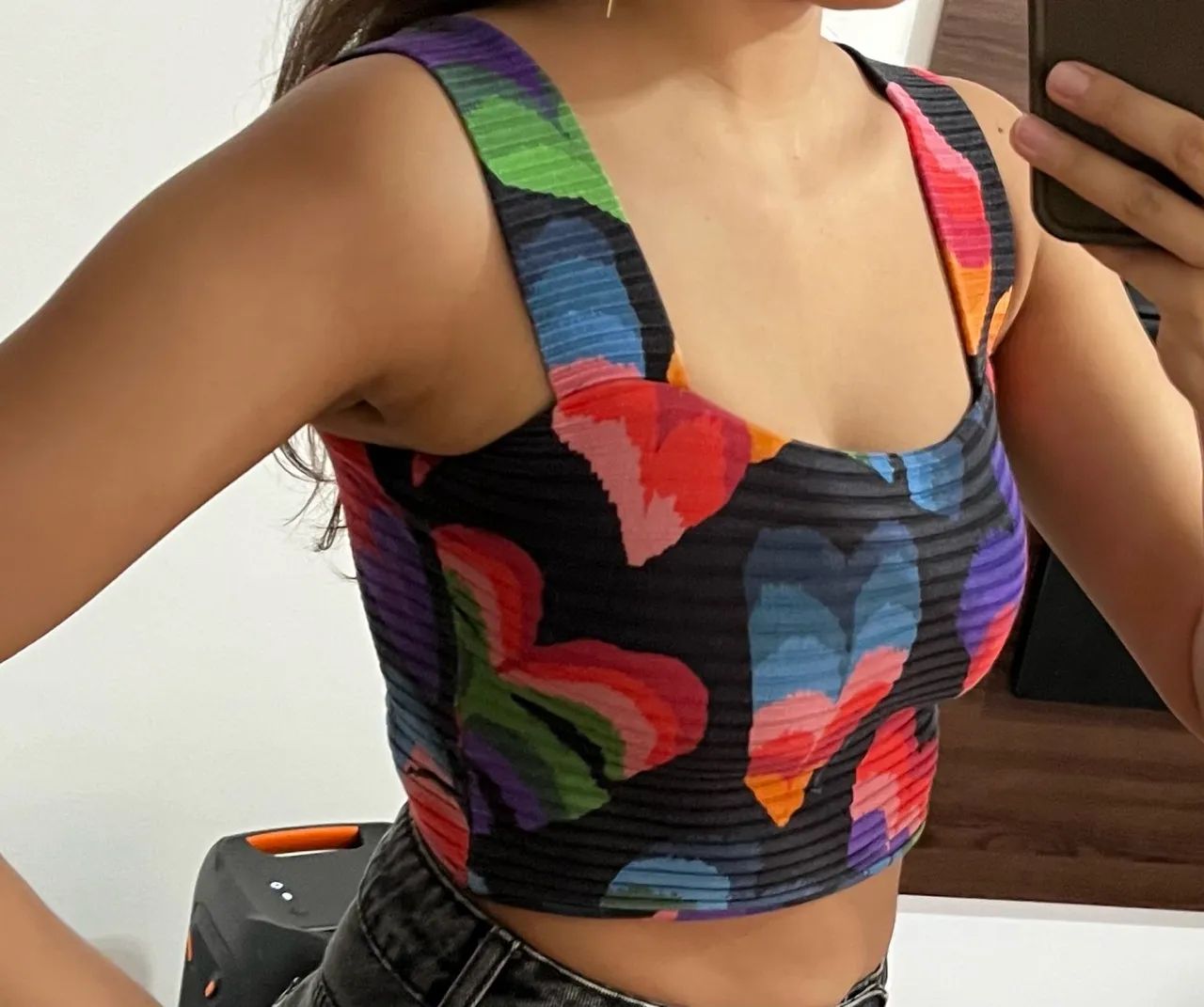 Cropped Farm estampado - Foto 2
