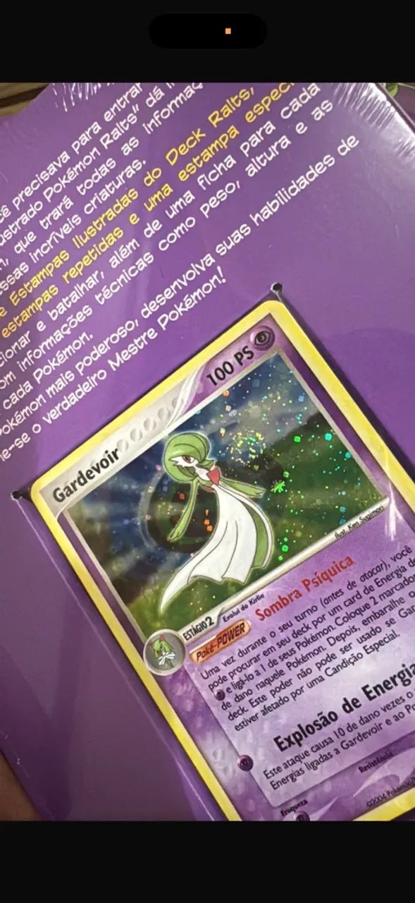 Pokémon TCG?Livro Deck Ralts - Foto 3