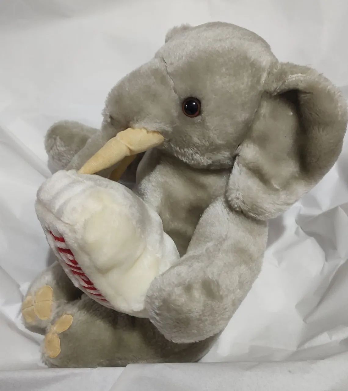 Elefante de Pelúcia Parmalat (usado) - Foto 2