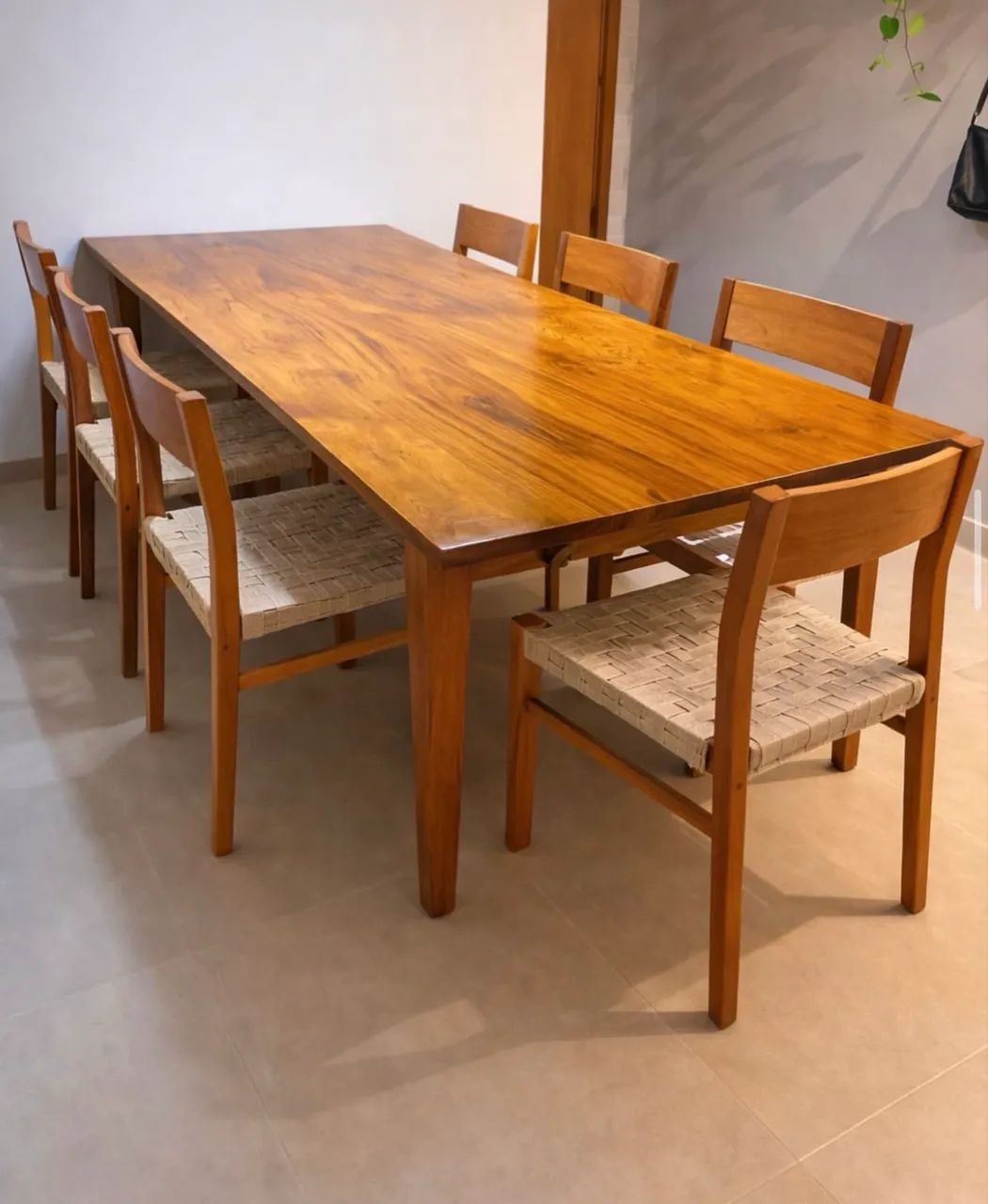 Encomende a sua mesa de madeira de verdade - Foto 4