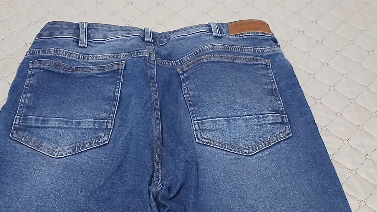 Calça jeans Havan  tam. 44 com elasticidade asticidade - Foto 4