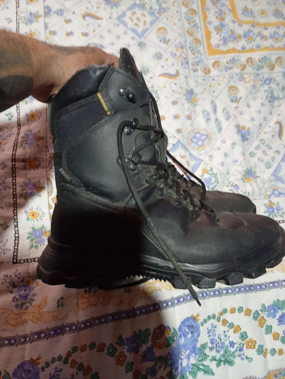Coturno palmilhado Boots. - Foto 3