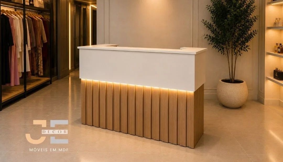 Balcão para atendimento em mdf - Foto 2