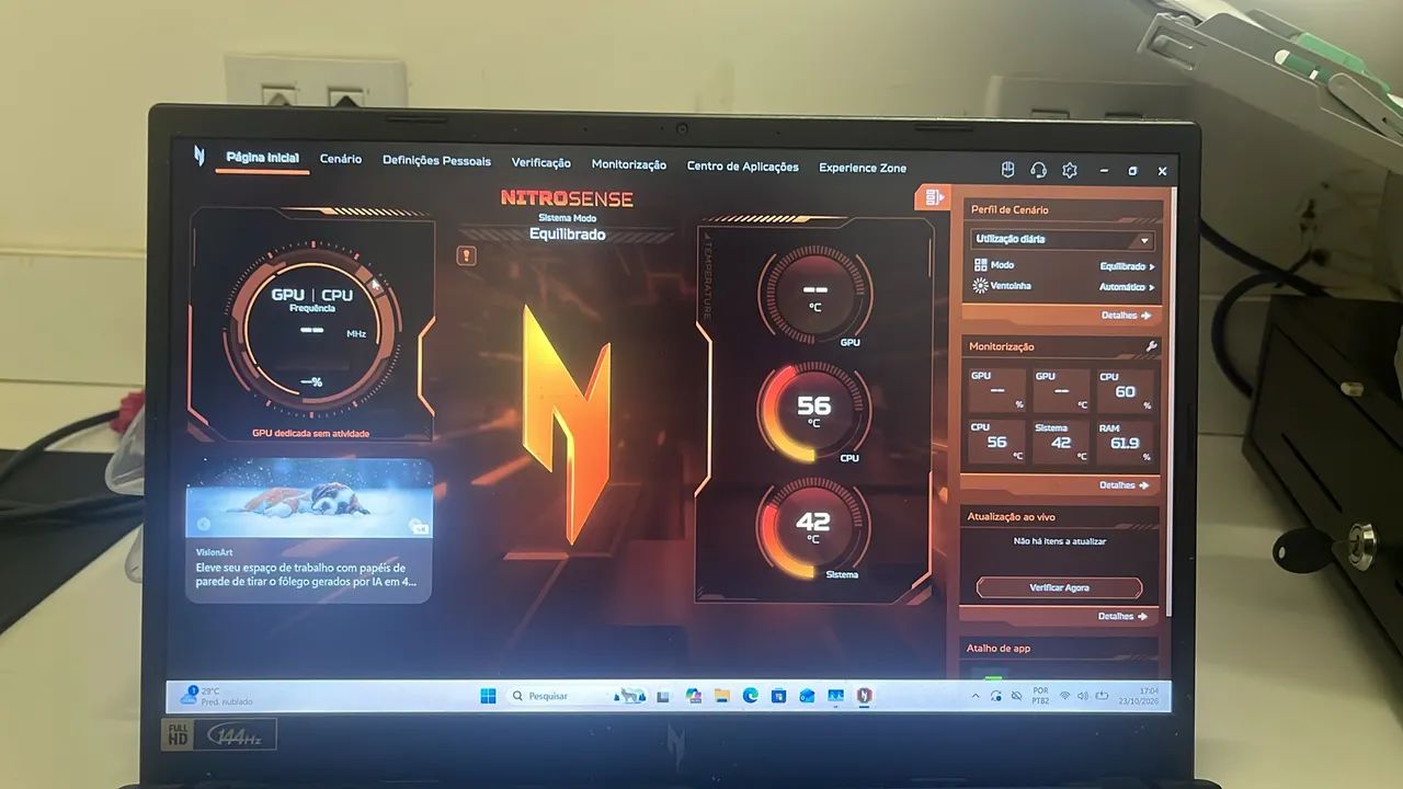 Acer nitro v15 144hz - Foto 2