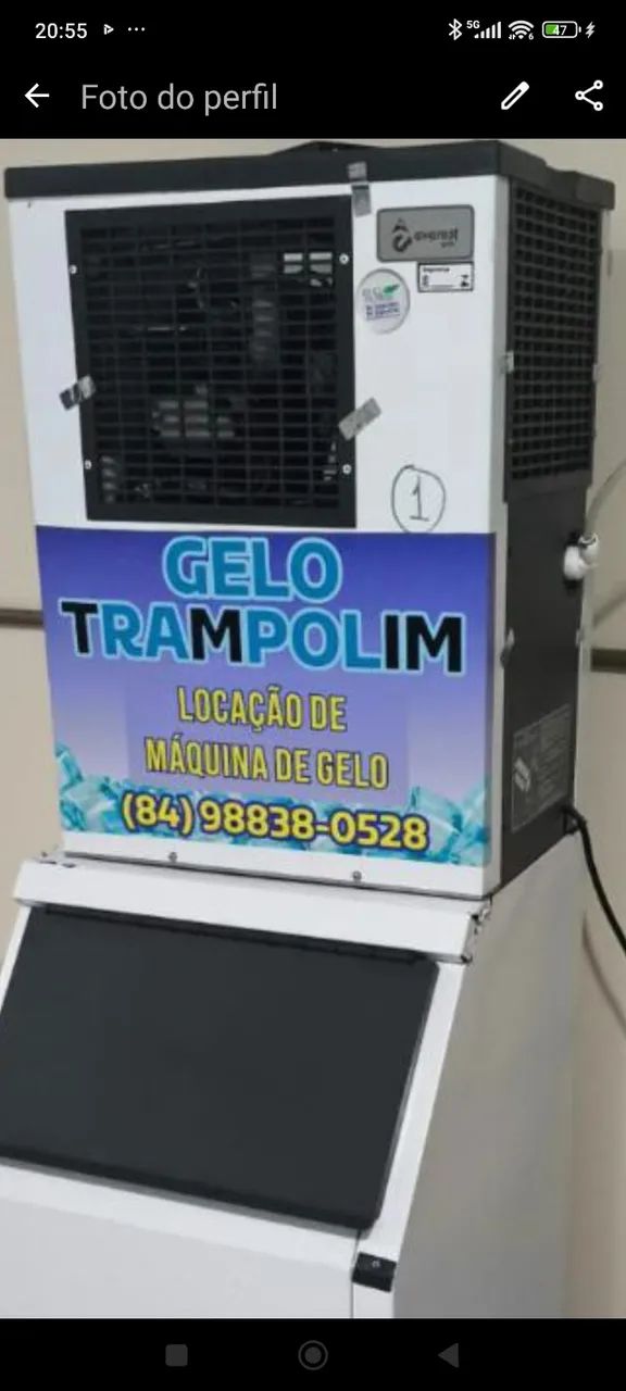 Máquina de gelo para locação  - Foto 3