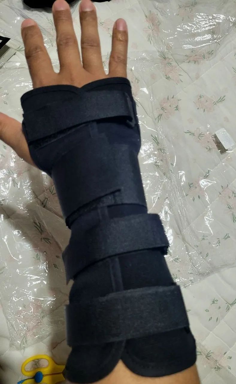 Tala móvel longa munheca fraturada para os dois lados esquerda e direita - Foto 3