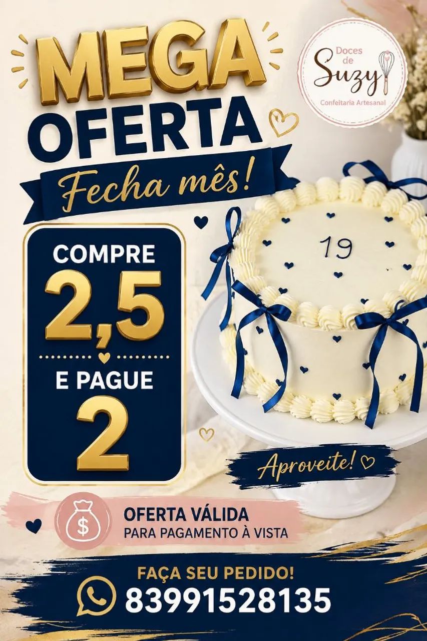 Oferta de bolo