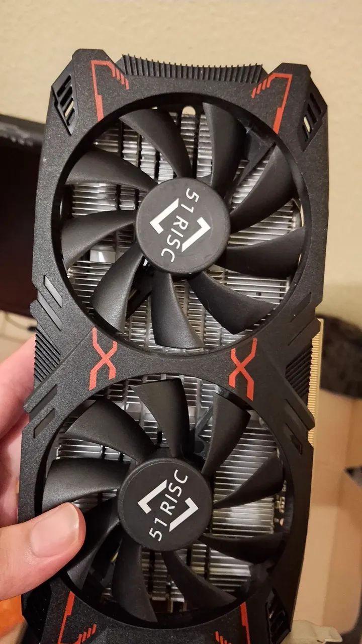 Placa de video RX 5500XT 8GB DDR6 Vendo ou troco