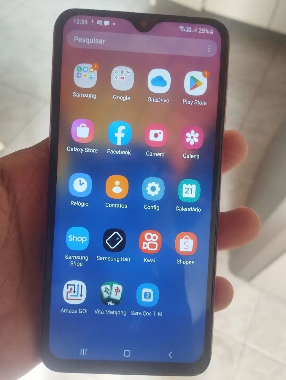 Celular Samsung A10 Funcionando tudo - Foto 2