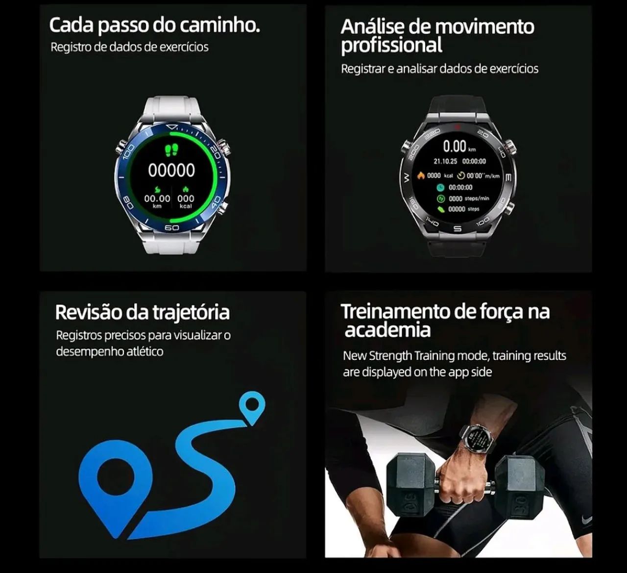 SmartWatch X5PROMAX IP67 NFC AMOLED  - Foto 5